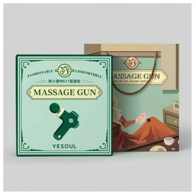 Перкуссионный массажный пистолет YESOUL Massage Gun MG11-Pro Green CN